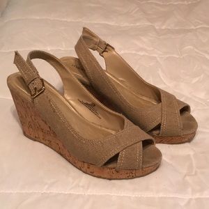 Maurices- Cork Wedges